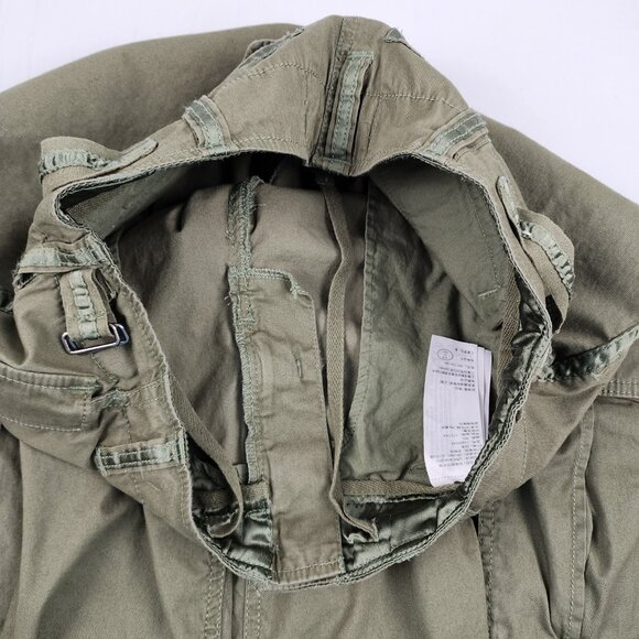 Abercrombie Fitch Pants Womens 30/10L Vtg Y2K Green Cargo Utility Paratrooper - Picture 5 of 11